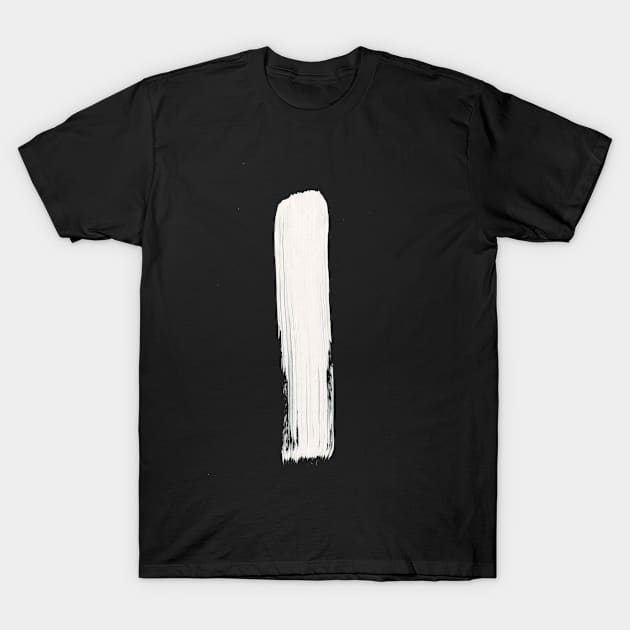 Runes - Elder Futhark - 0011 - Isa - Inverted T-Shirt by wetdryvac